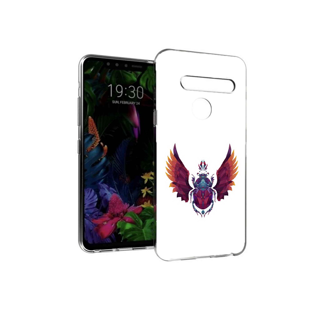 

Чехол MyPads Tocco для LG G8 алмазный скоробей (PT135945.76.219), Tocco