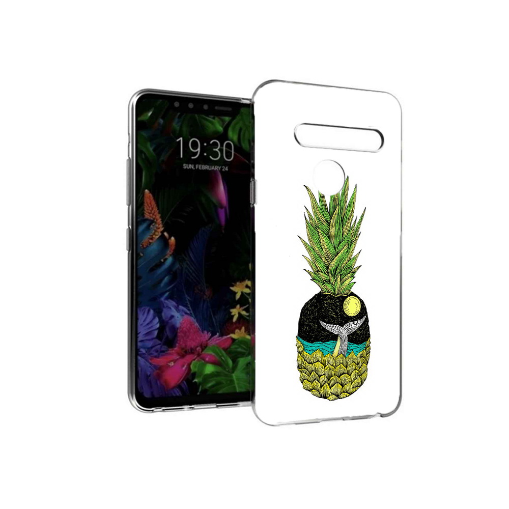 

Чехол MyPads Tocco для LG G8 ананас с китом (PT135945.76.220), Tocco