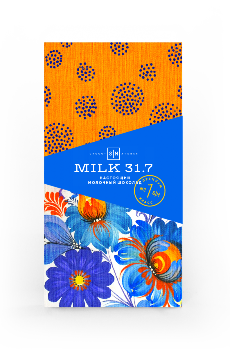 

Шоколад Симбирское ателье Milk 31,7 молочный 100 г