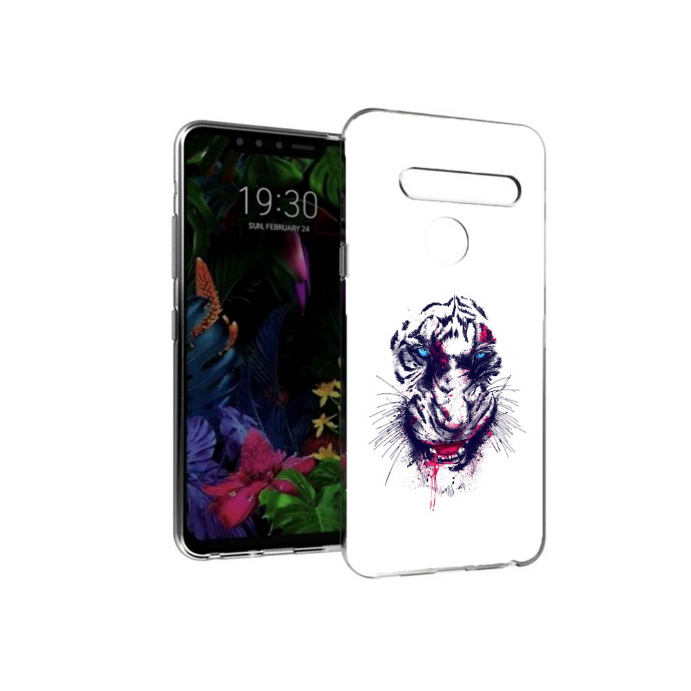

Чехол MyPads Tocco для LG G8 безумный тигр (PT135945.76.228), Tocco