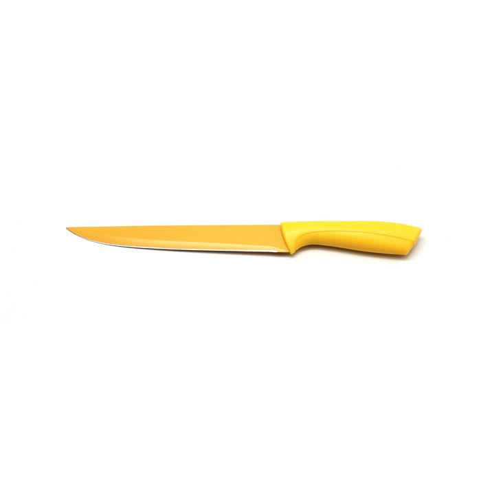 Нож для нарезки ATLANTIS 20 см желтого цвета LY-20