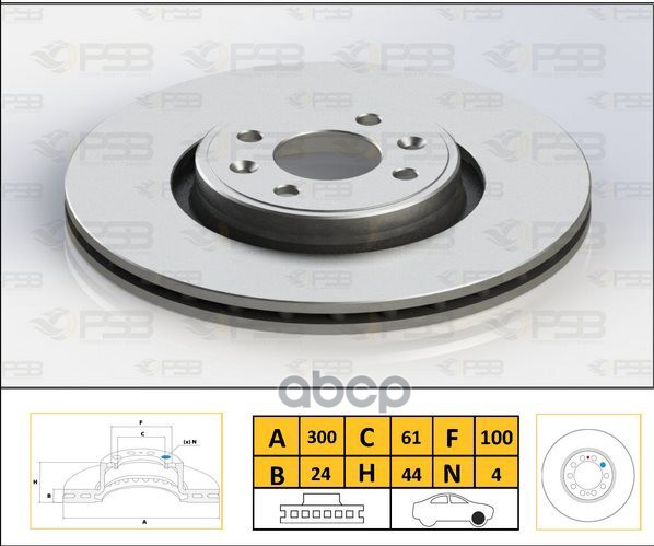 

Диск тормозной перед RENAULT Grand Scenic II 04-09, Scenic II 03-10