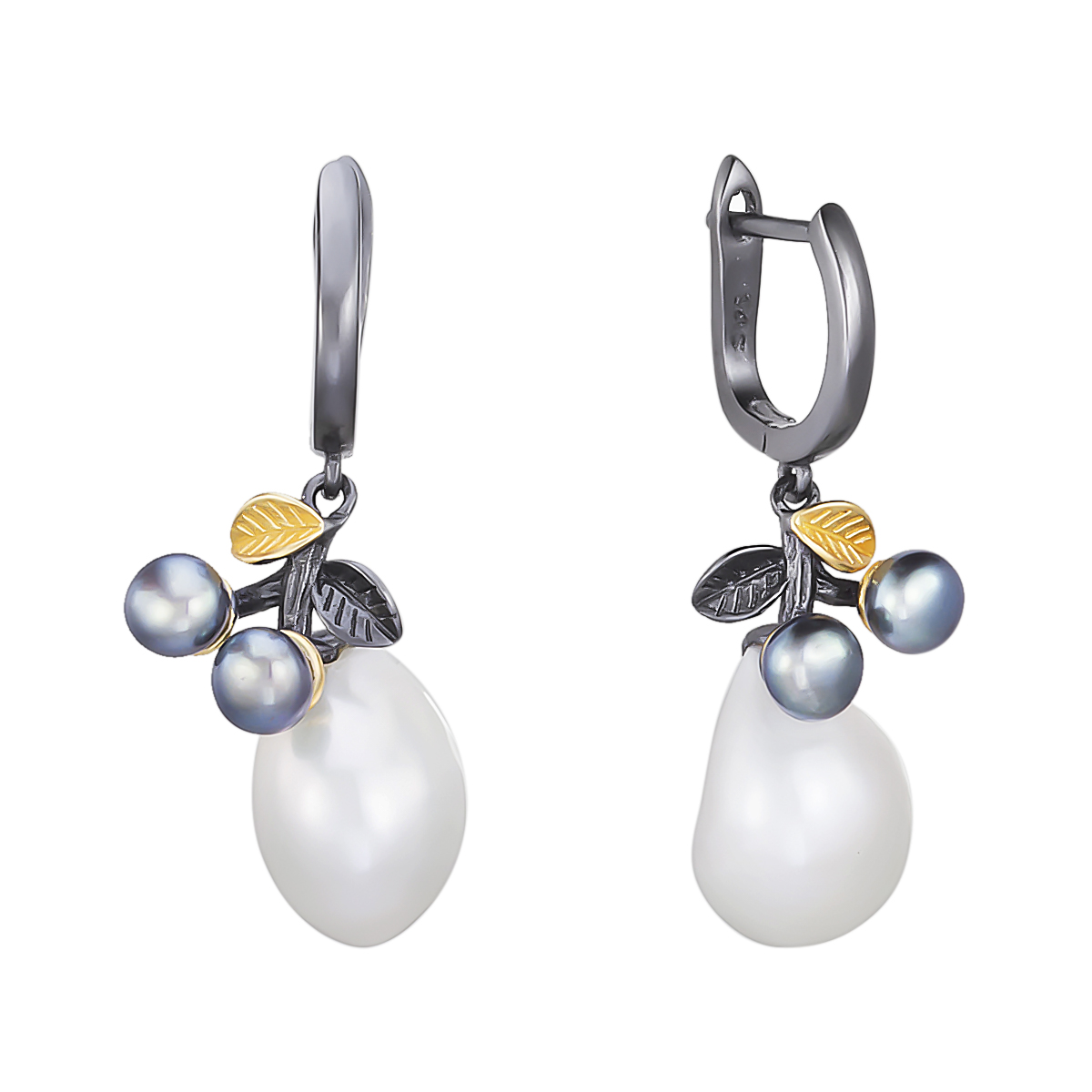 

Серьги женские из серебра Balex Jewellery 2459930001, жемчуг, 2459930001