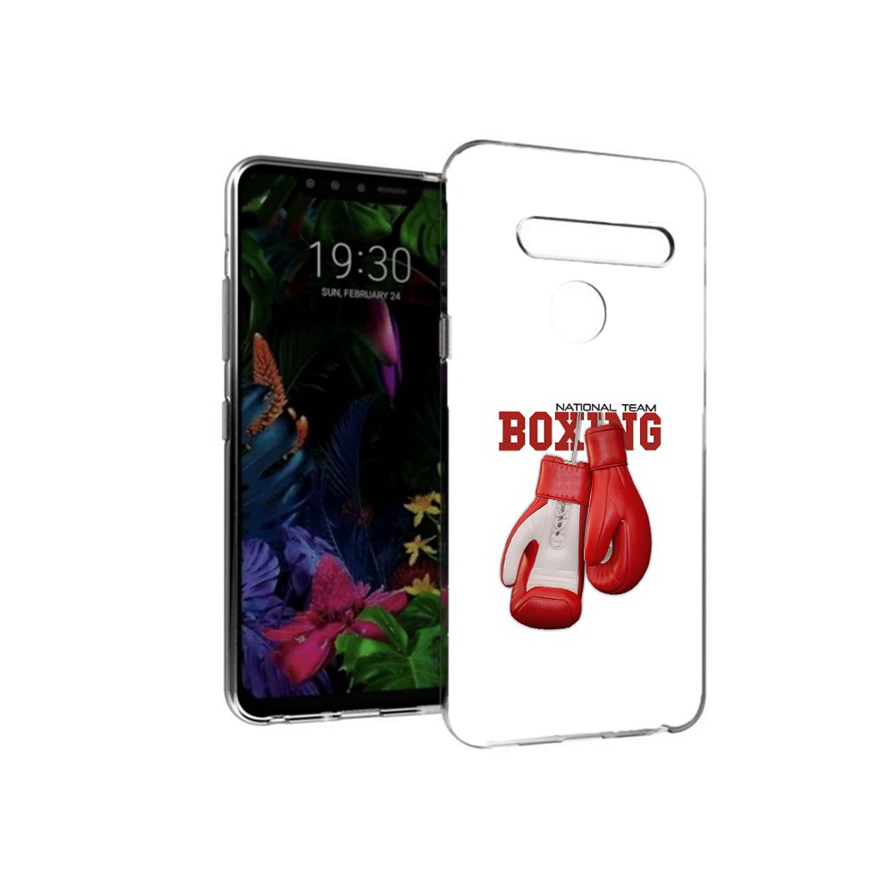 фото Чехол mypads tocco для lg g8 боксерские перчатки (pt135945.76.244)