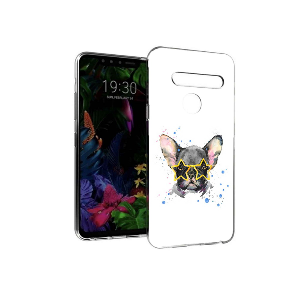

Чехол MyPads Tocco для LG G8 буля в очках (PT135945.76.252), Tocco