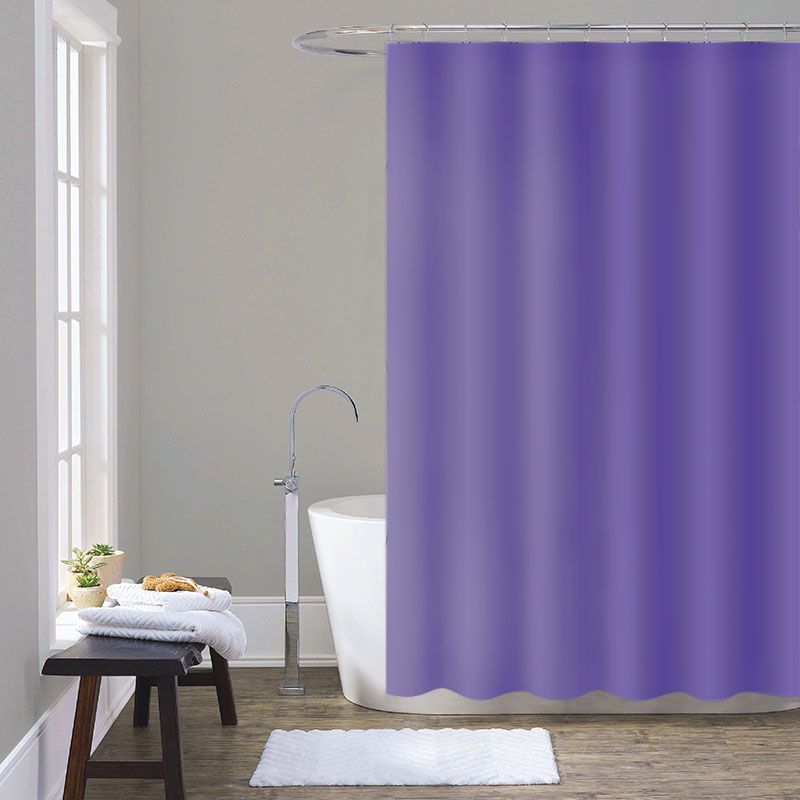 фото Шторка для ванны peva однотонная 180х200см mz-409 фиолетовая melodia della vita