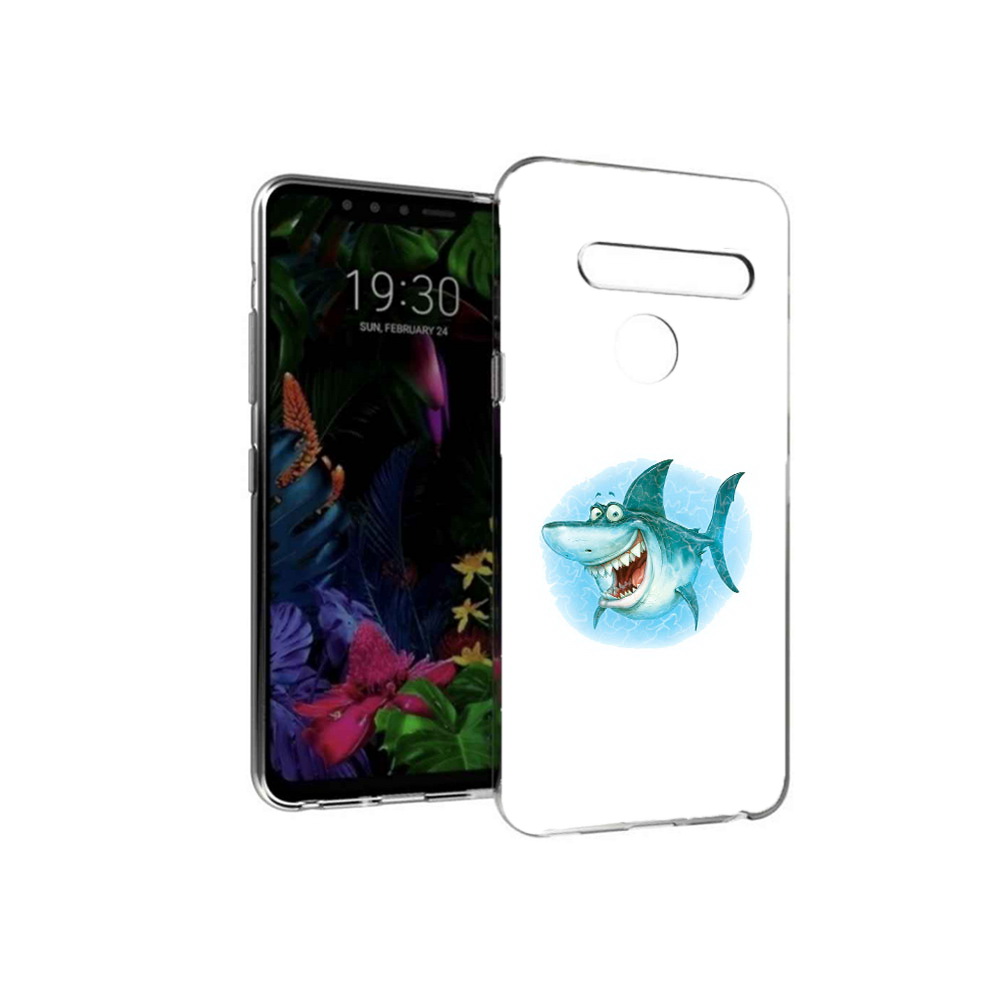 

Чехол MyPads Tocco для LG G8 веселая акула (PT135945.76.261), Tocco