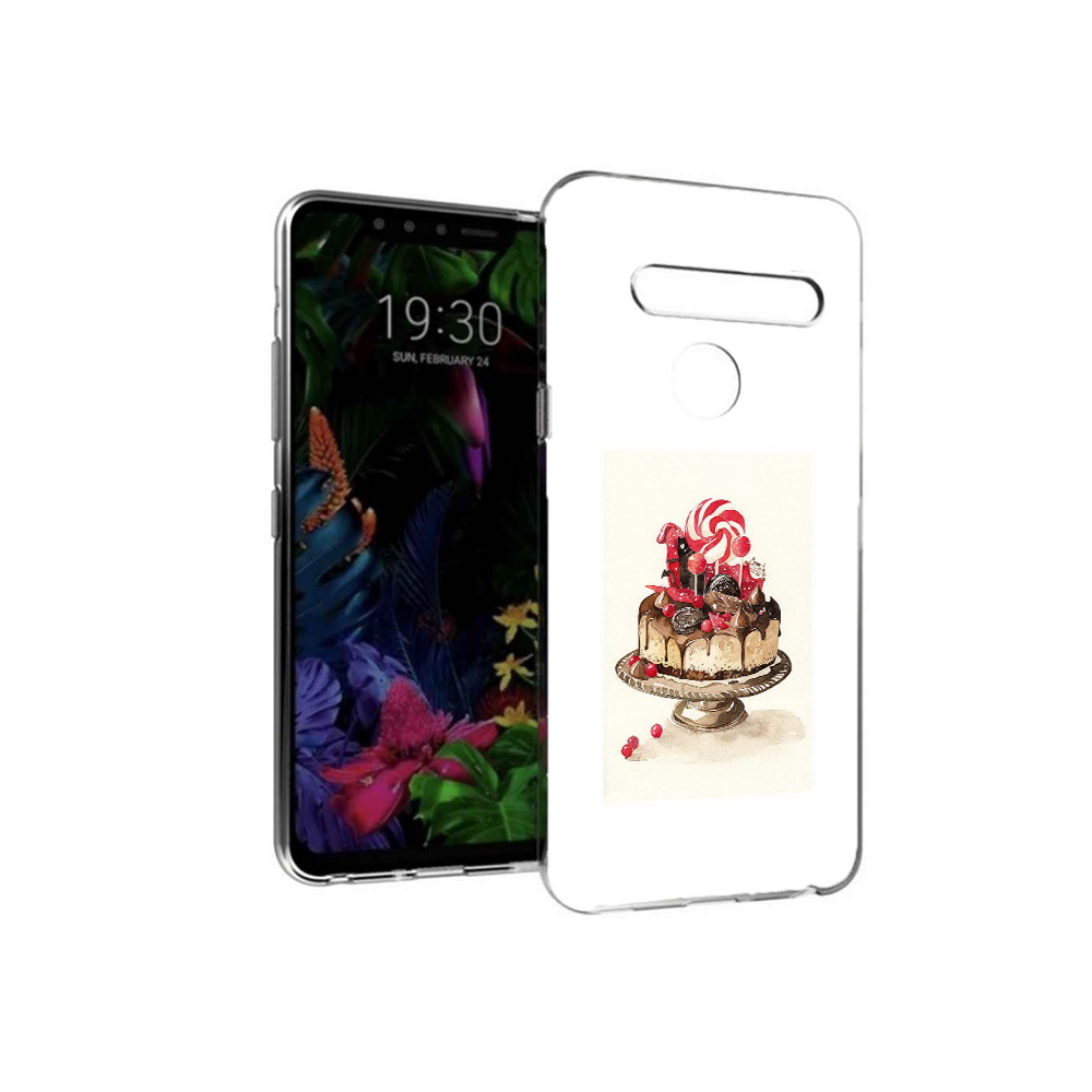 

Чехол MyPads Tocco для LG G8 вкусный торт (PT135945.76.262), Tocco
