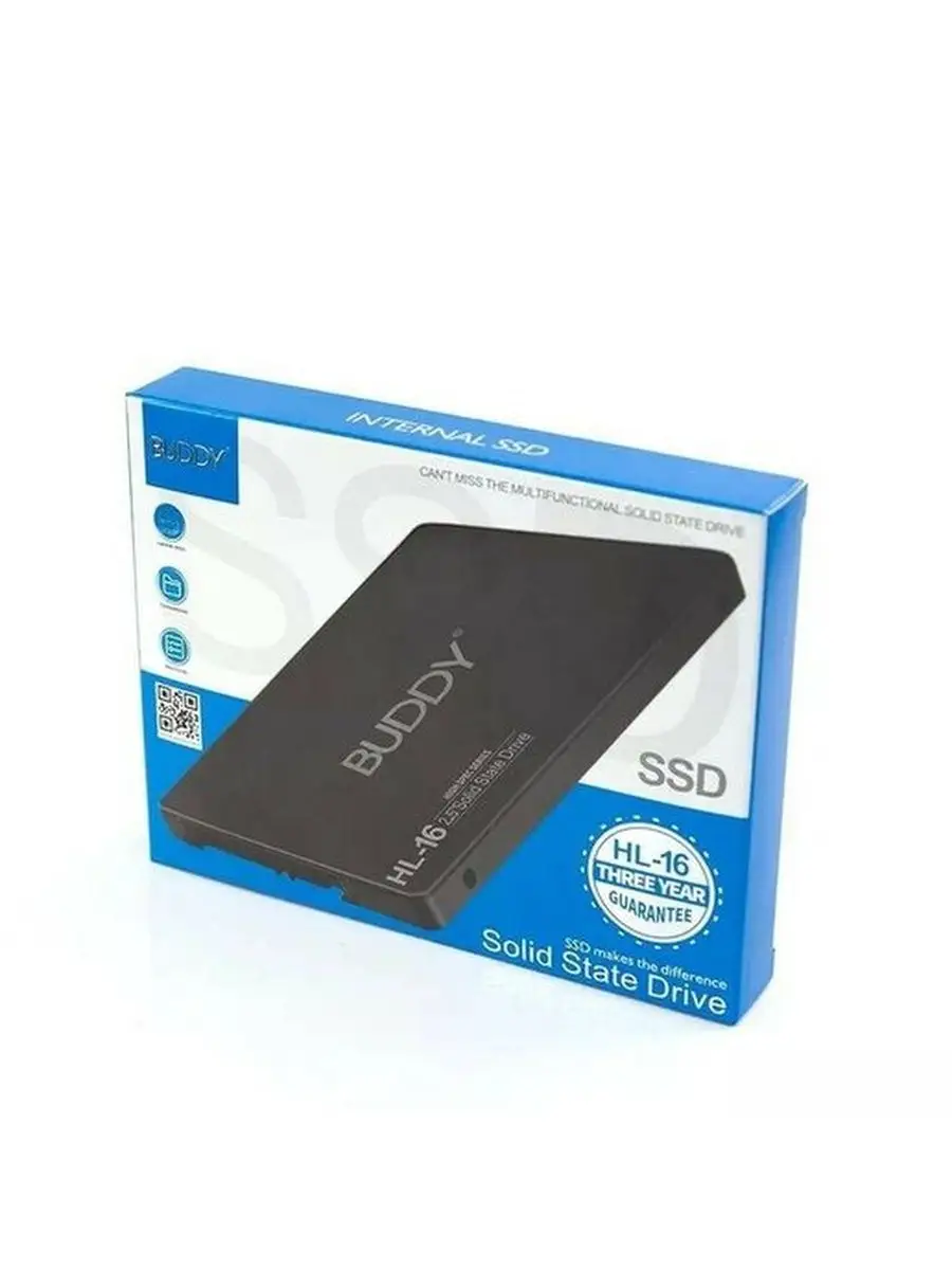 Внутренний SSD BUDDY HL-16 1TB черный