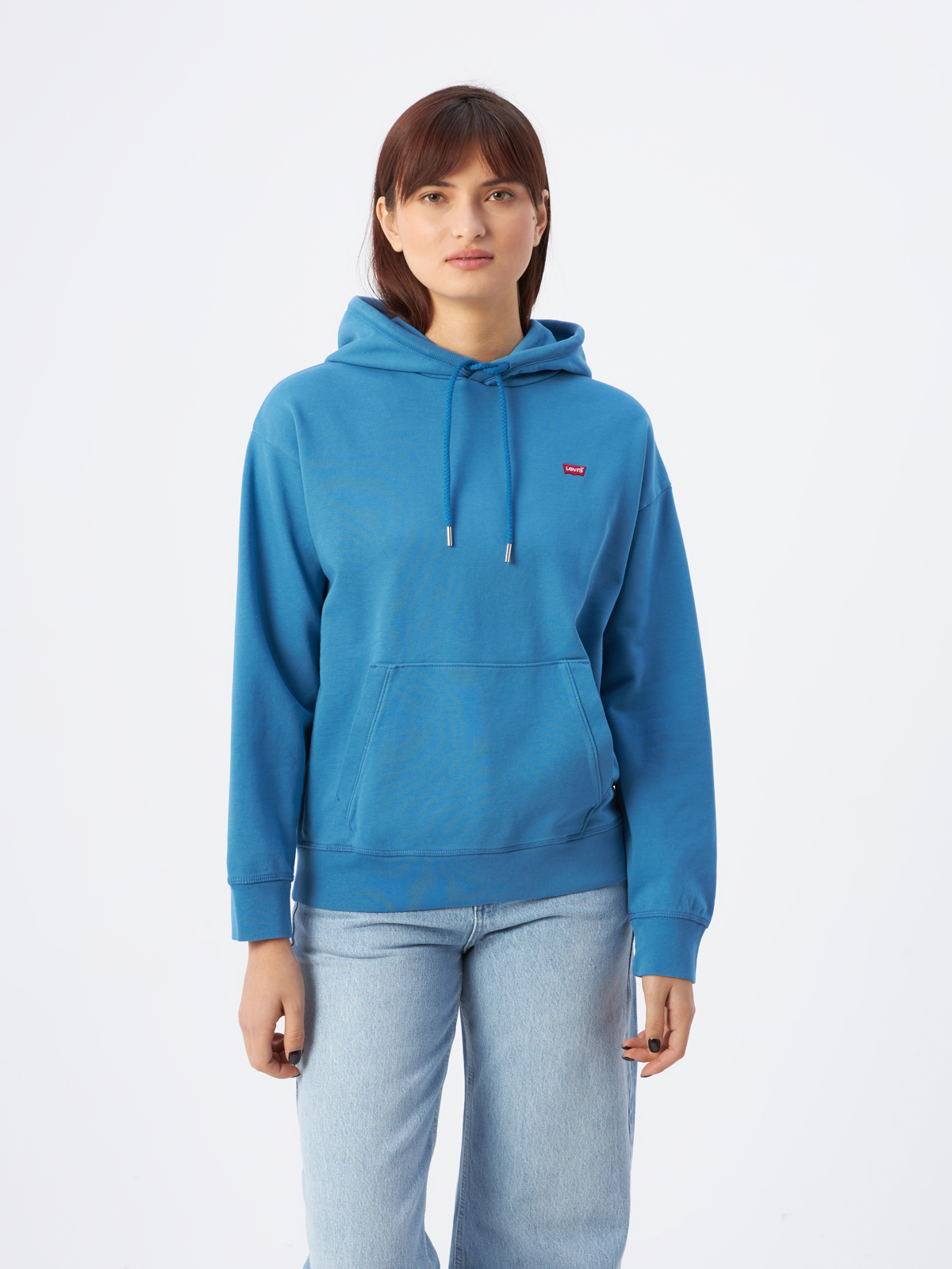 

Худи женское Levi's 24693-0041 голубое XS, Голубой, 24693-004