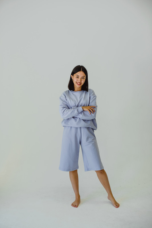 

Шорты женские lady Kruu 100021-11_15 фиолетовые ONE SIZE, 100021-11_15