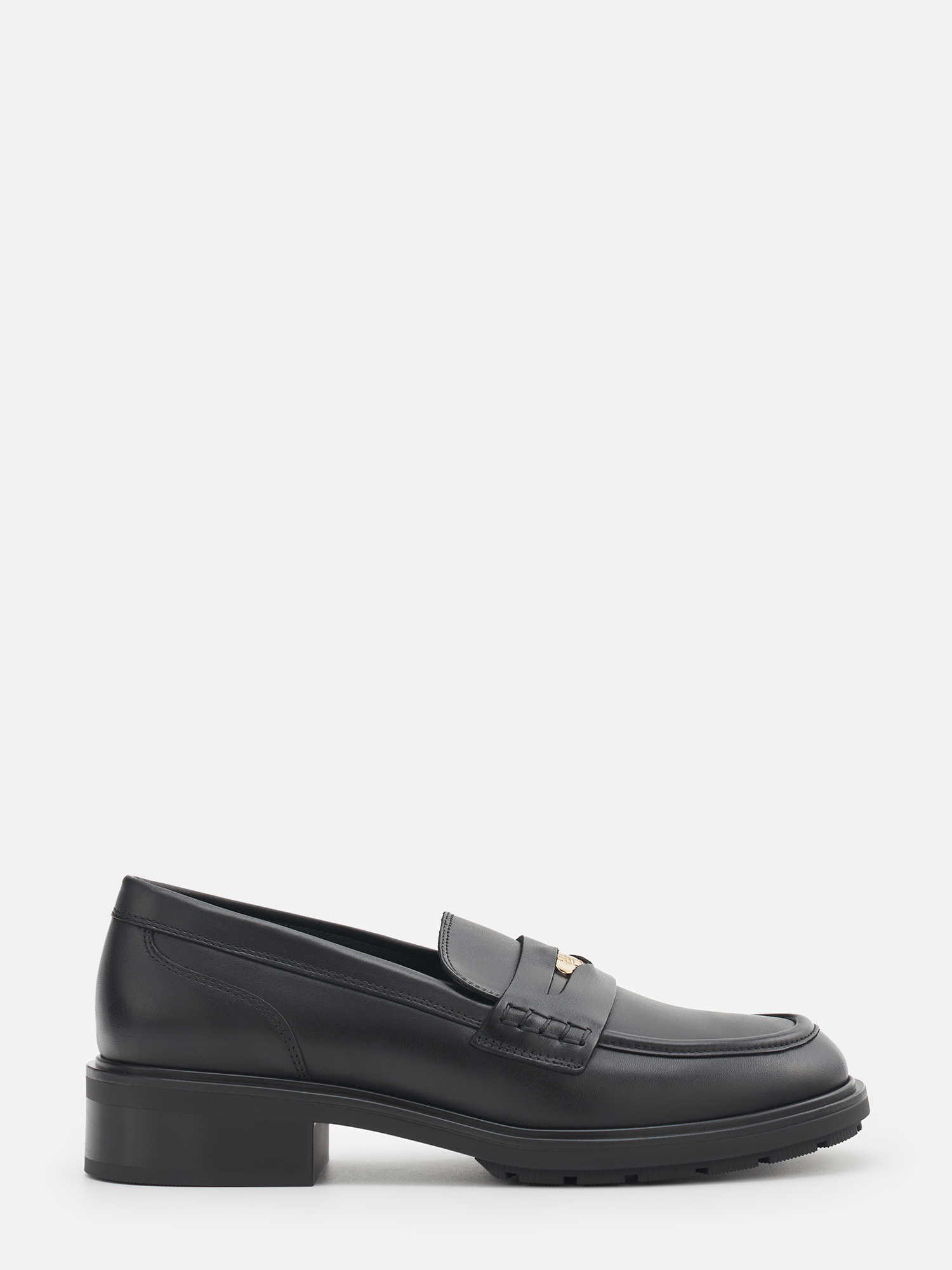 

Лоферы женские Tommy Hilfiger FW0FW08030 черные 41 EU, Черный, FW0FW08030
