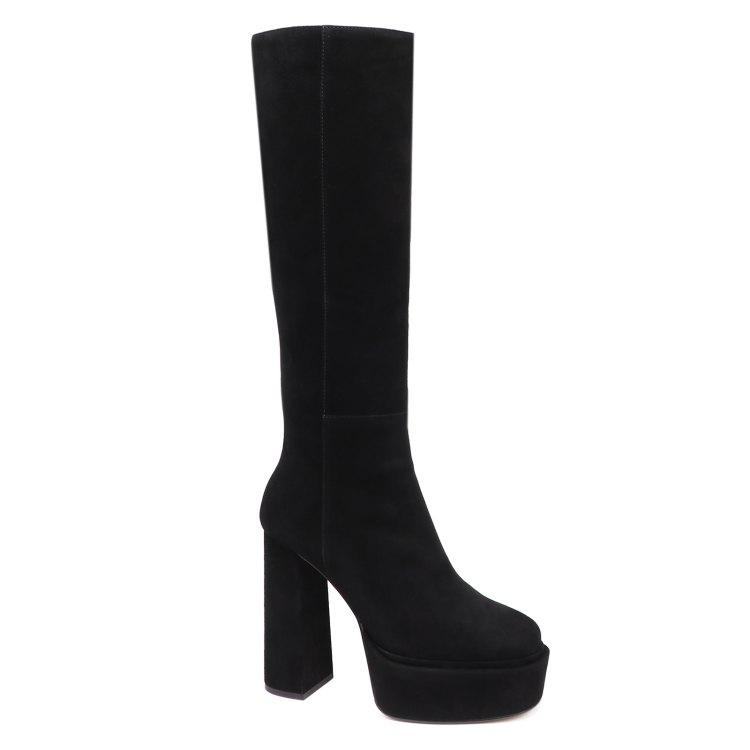 

Сапоги женские Tendance LT7586-210 черные 39 EU, Черный, LT7586-210