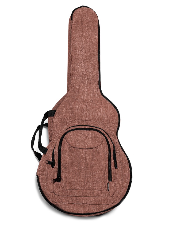 фото Vivacase чехол д/классической гитары 110*43*12 рюкзак жаккард коричневый vmi-ccgjk01-br