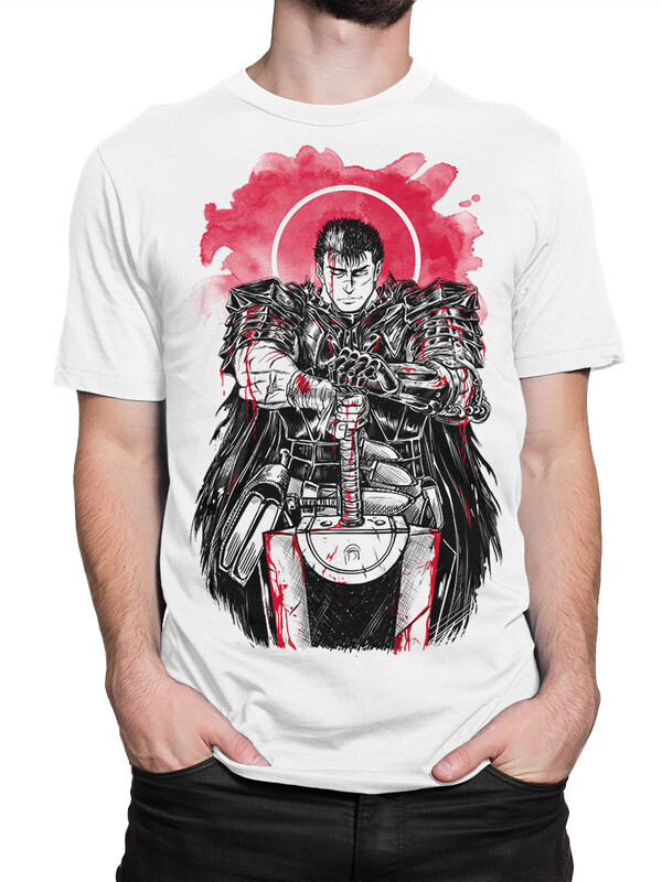 

Футболка мужская Dream Shirts Аниме Берсерк белая L, Белый, Аниме Берсерк