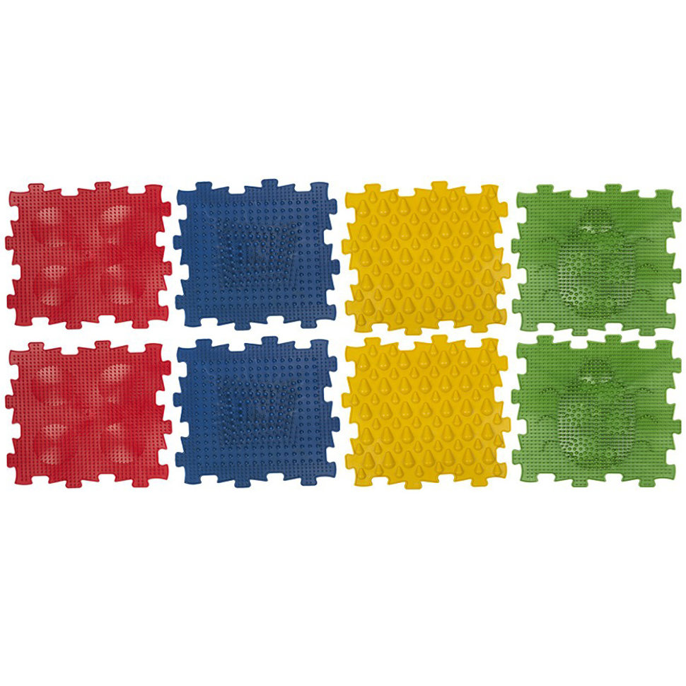 

Игровой коврик У681 8 элементов 24,5х24,5х1,4 см, Разноцветный