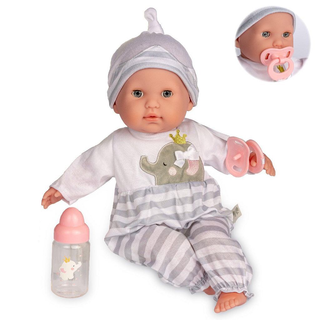 Кукла BERENGUER мягконабивная 38см 30036 ванночка для кукол jc toys до 38см с аксессуарами berenguer jc81400