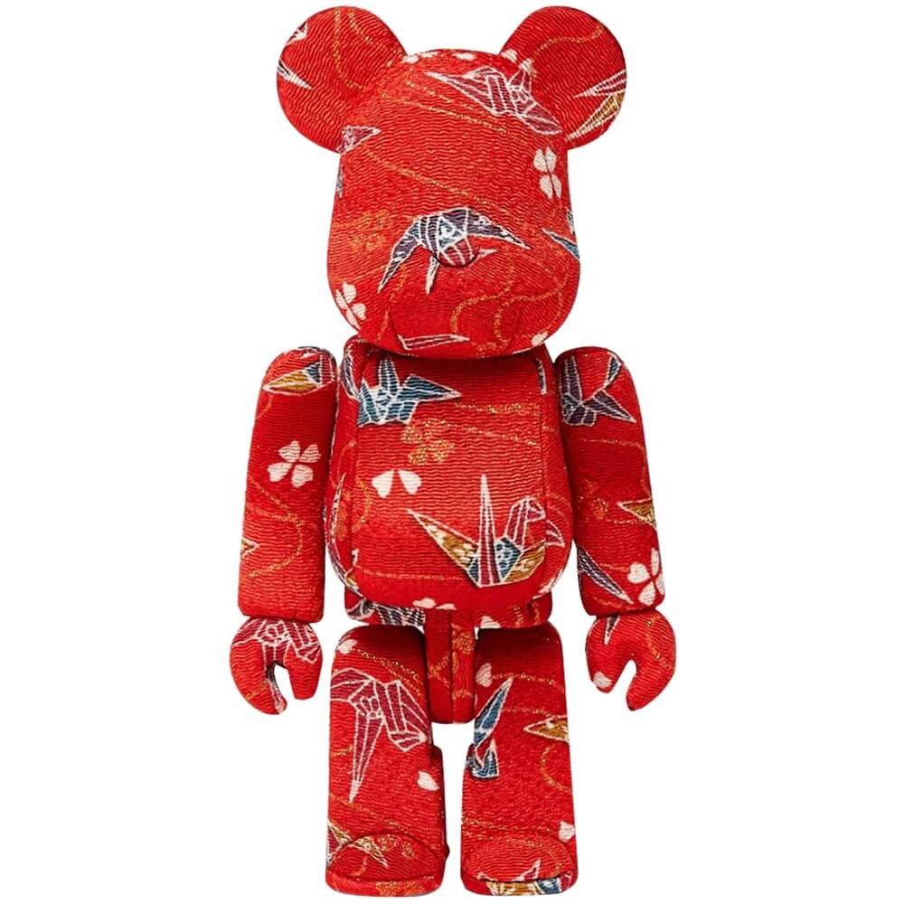 Фигурка Medicom Toy Bearbrick Kimekomi Origami Cranes 200%