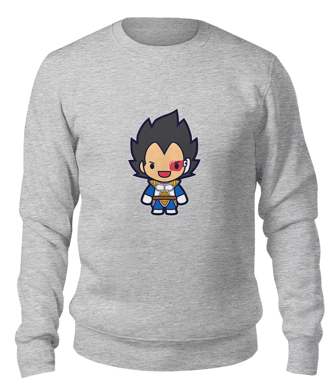 

Свитшот Printio Super saiyan (dragon ball) серый L, Super saiyan (dragon ball)