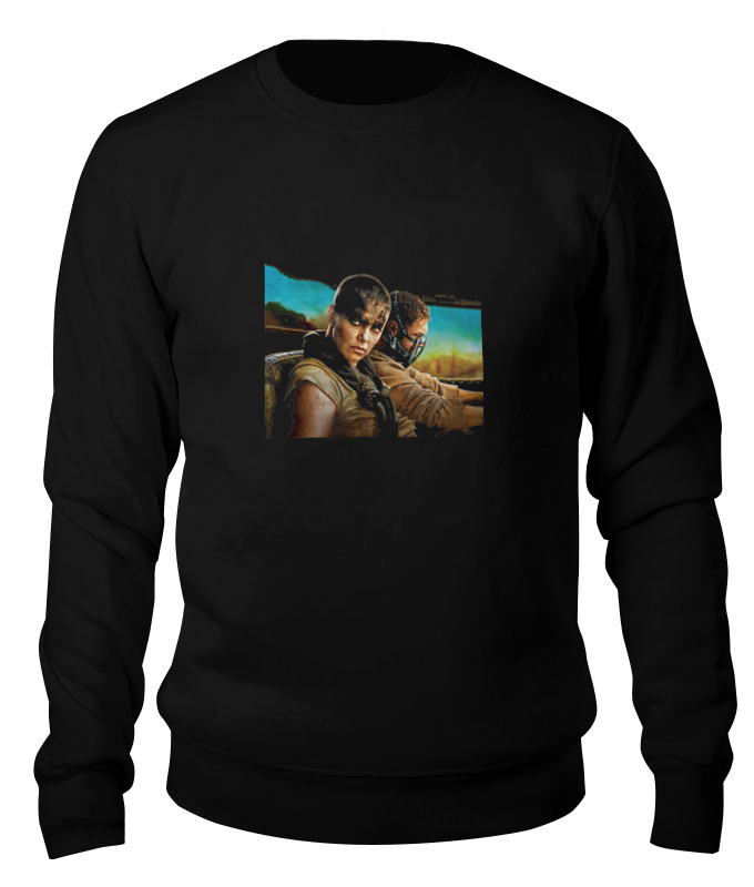 

Свитшот Printio Mad max / безумный макс черный M, Mad max / безумный макс