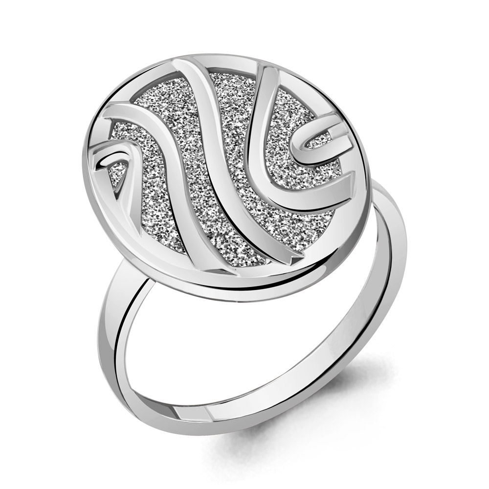 

Кольцо из серебра с винилом р. 18 Aquamarine 54170_925_р, 54170_925_р