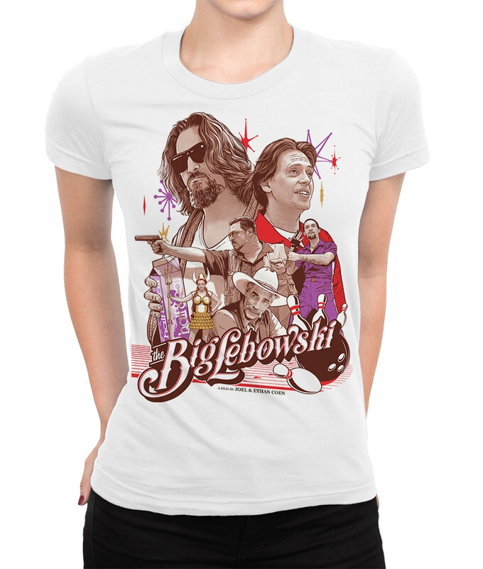 

Футболка женская Dream Shirts Большой Лебовски 555852111 белая S, Белый, "Большой Лебовски" 555852111