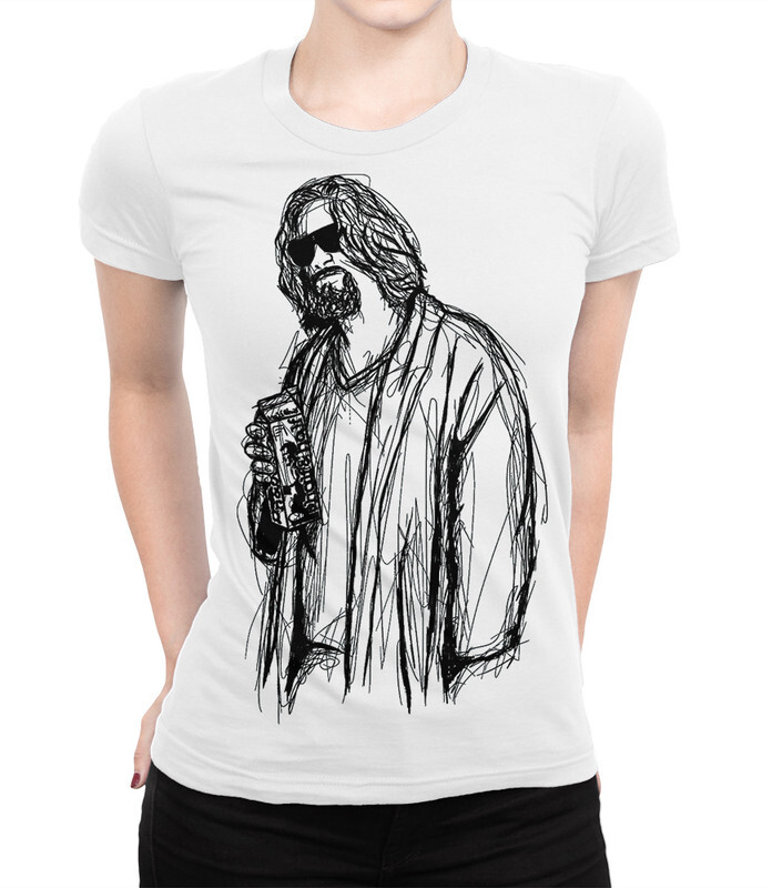 

Футболка женская Dream Shirts Большой Лебовски 555853111 белая 3XL, Большой Лебовски 555853111