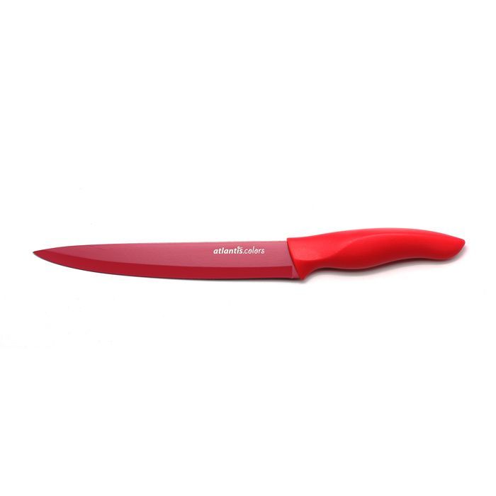 Нож для нарезки MICROBAN 20 см цвет красный 8S-R