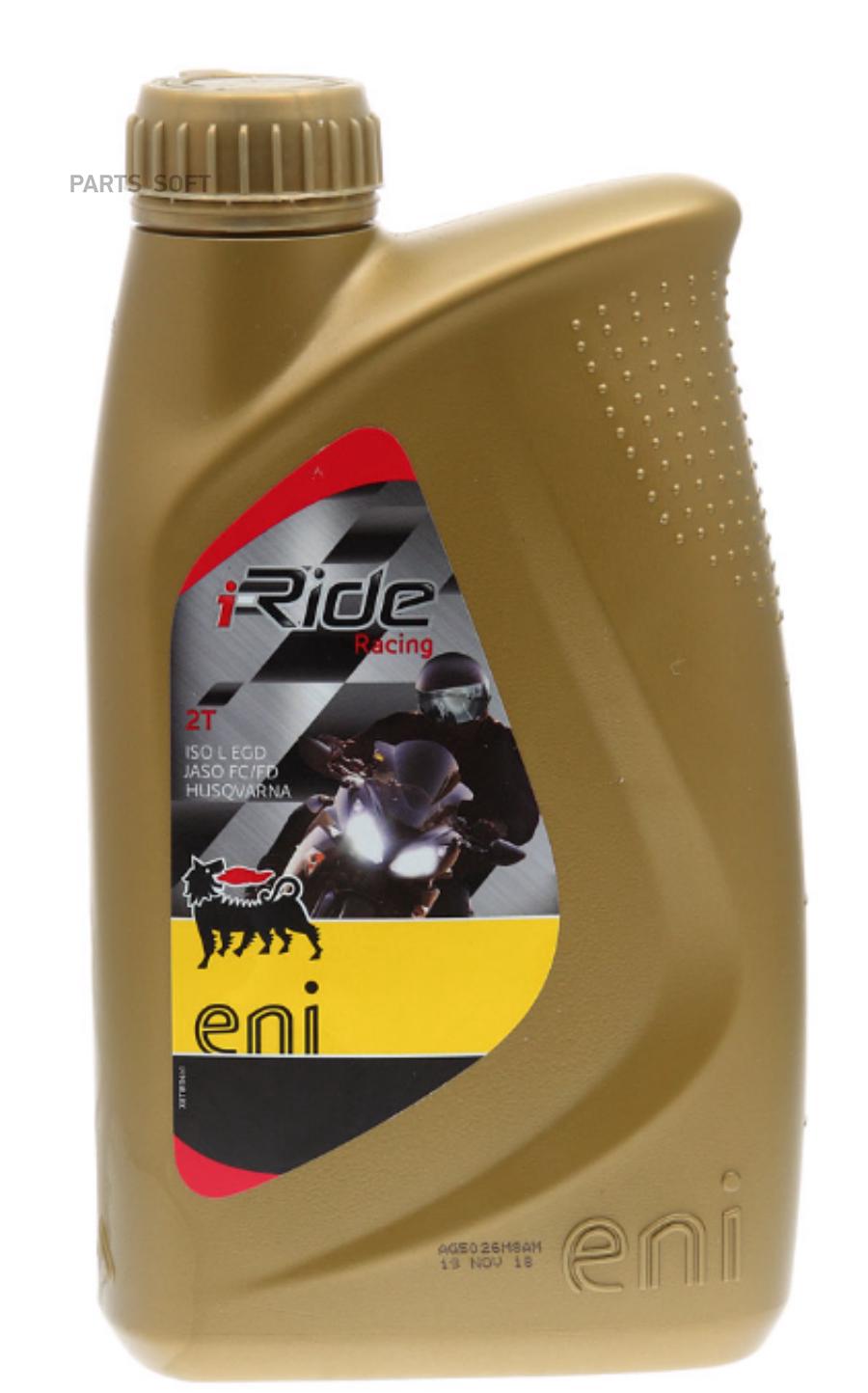 

Моторное масло Eni синтетическое eni i-ride racing moto 2t 1л