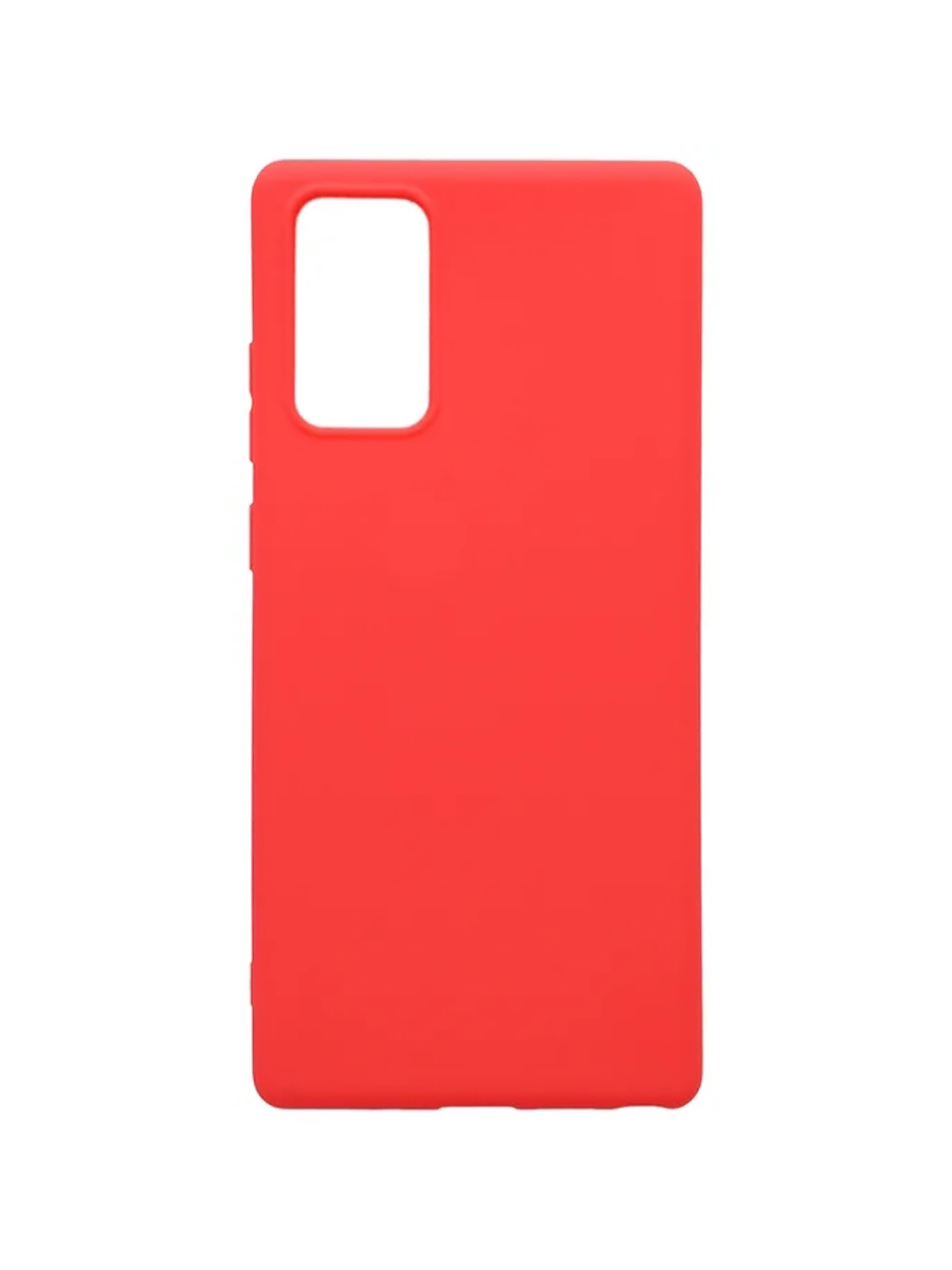 фото Чехол накладка для samsung note 20 (красный) zibelino