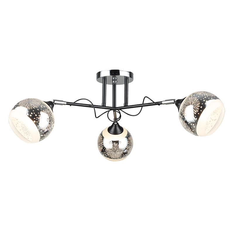 

Люстра Лас Светас 10419/3 BK+CH, 10419/3 BK+CH