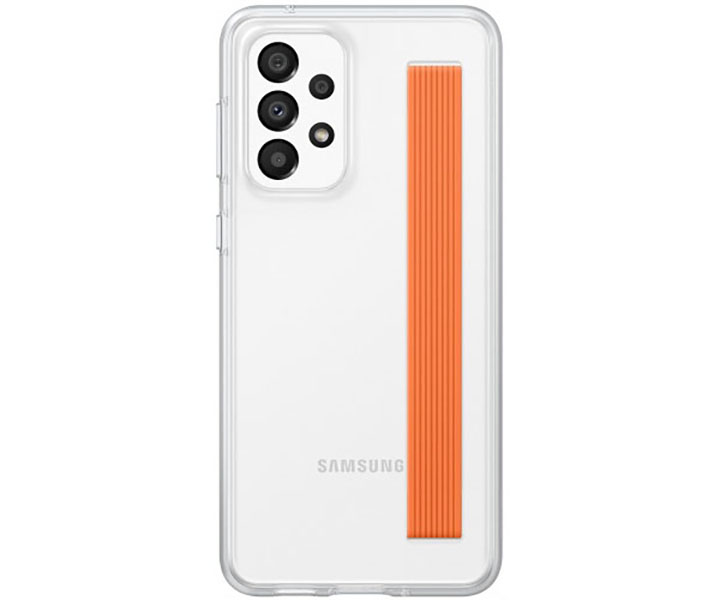 Чехол Samsung Slim Strap Cover A33 5G прозрачный (EF-XA336CTEGRU)