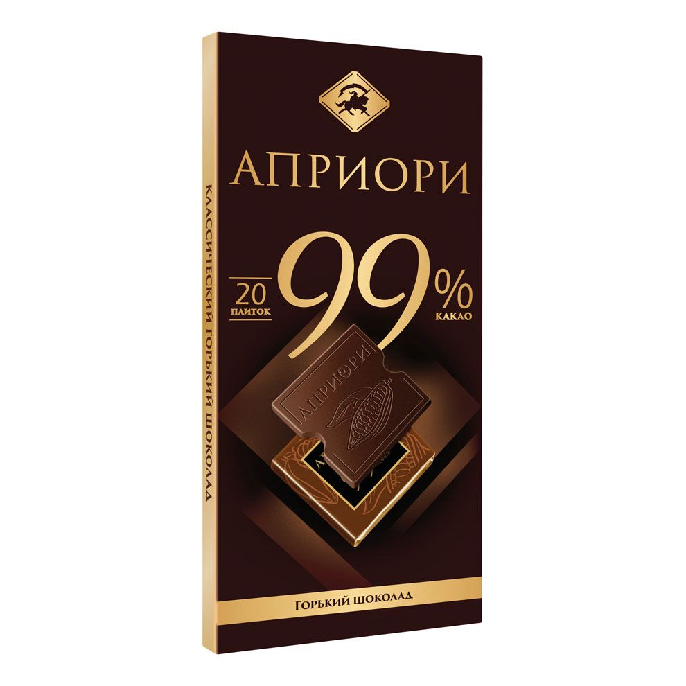 Шоколад Верность Качеству горький 99% какао 100 г