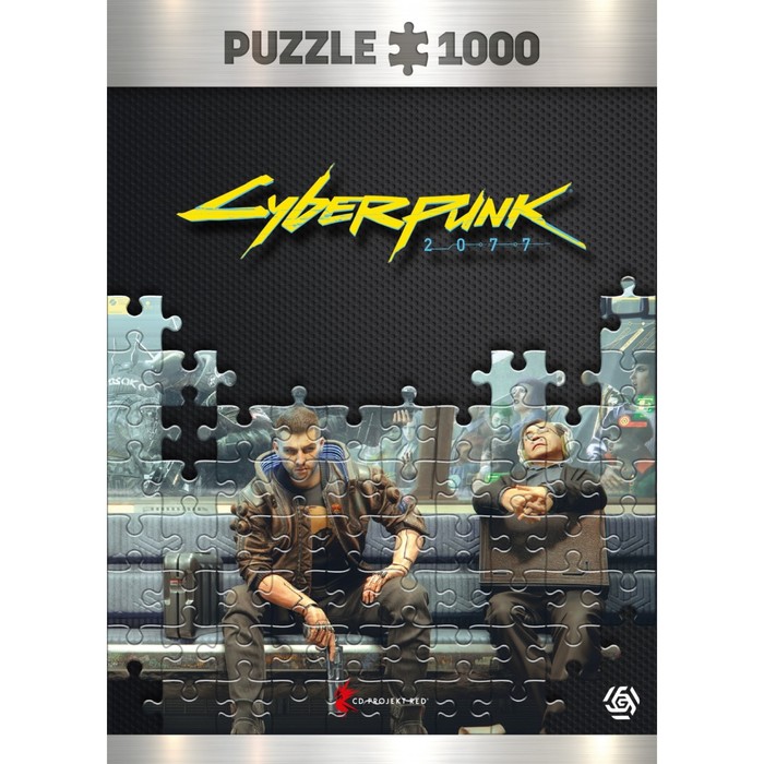 фото Пазл cyberpunk 2077 metro, 1000 элементов good loot