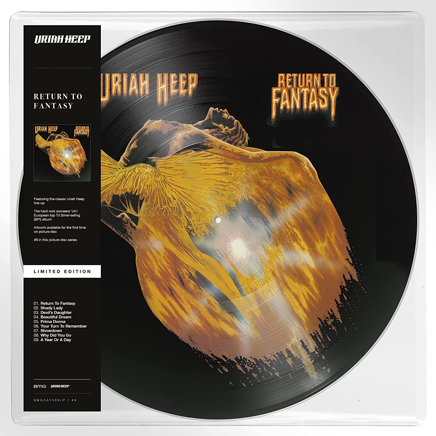 фото Uriah heep return to fantasy (picture) (lp) мистерия звука