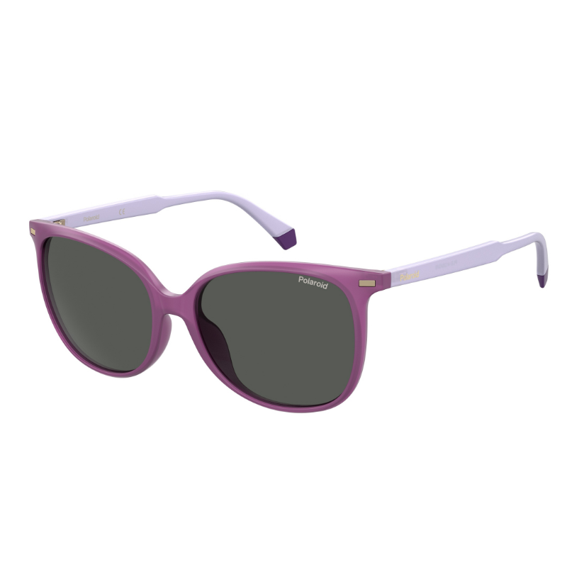 Солнцезащитные очки женские Polaroid PLD 4125/G/S серые