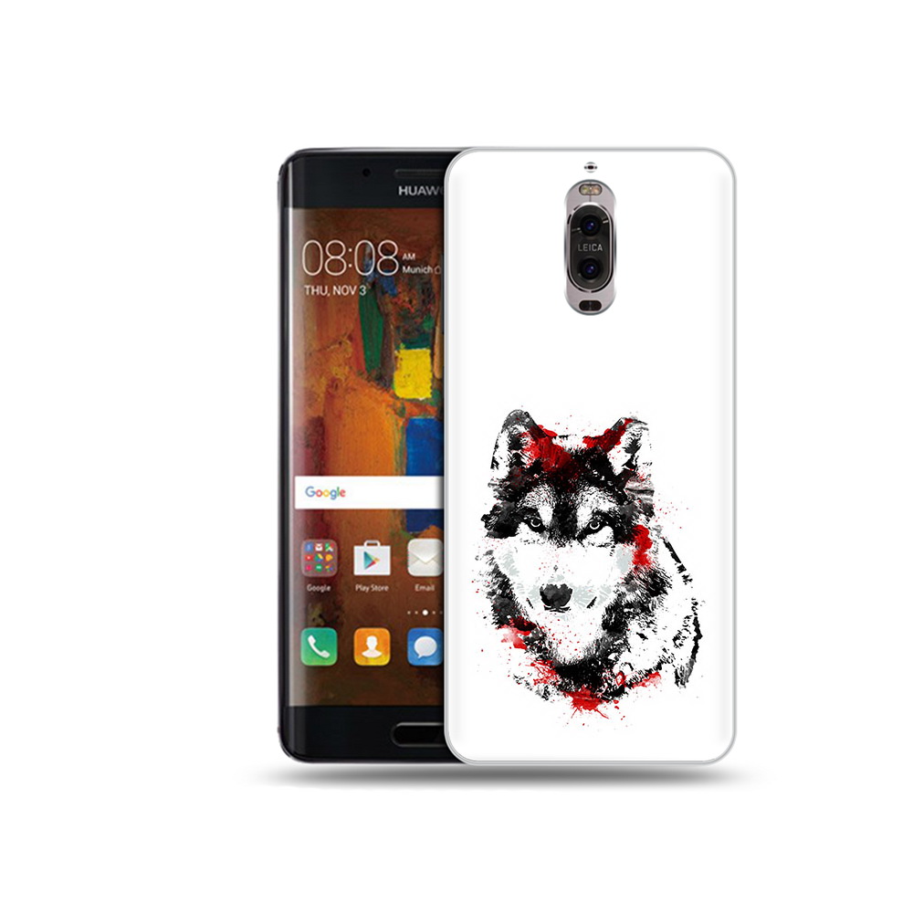 Чехол MyPads Tocco для Huawei Mate 9 Pro кровавый волк (PT50613.55.416)