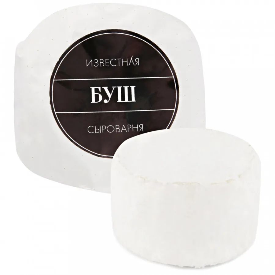 

Сыр мягкий Известная Сыроварня Буш с белой плесенью 50% 350 г