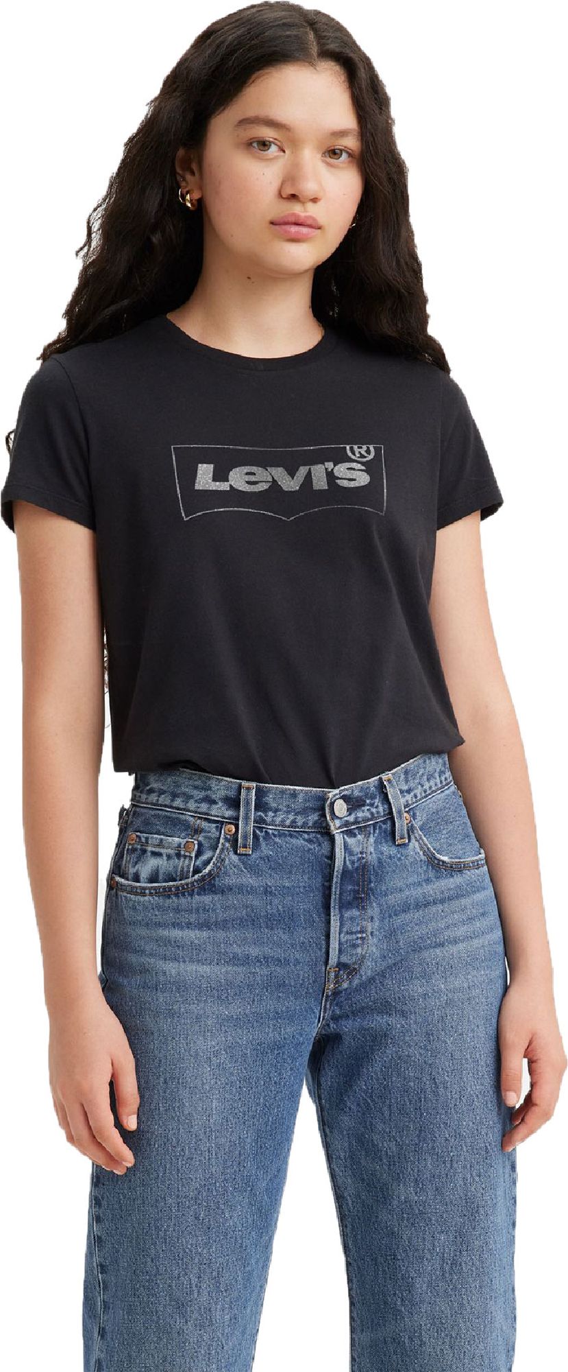 

Футболка женская Levi's 17369-2022 черная S, Черный, 17369-2022