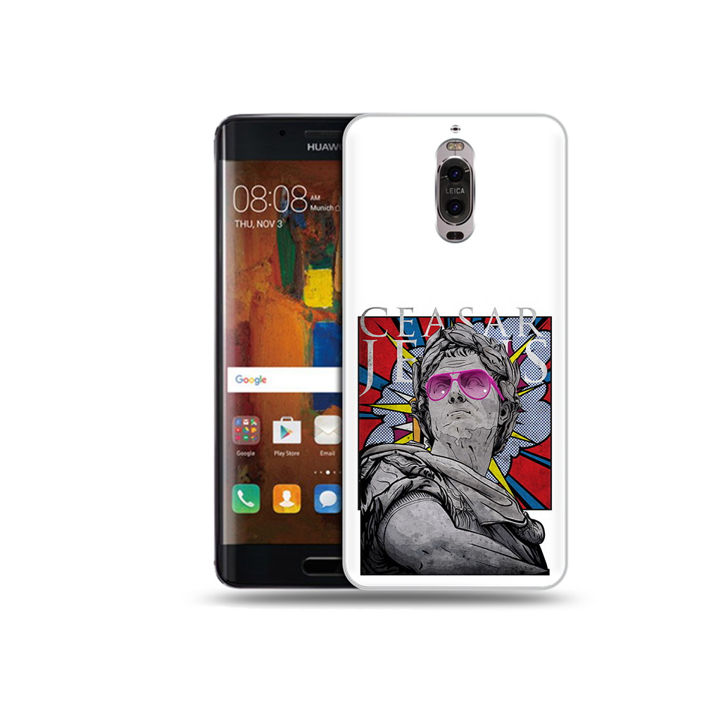 

Чехол MyPads Tocco для Huawei Mate 9 Pro крутая статуя свободы (PT50613.55.423), Прозрачный, Tocco