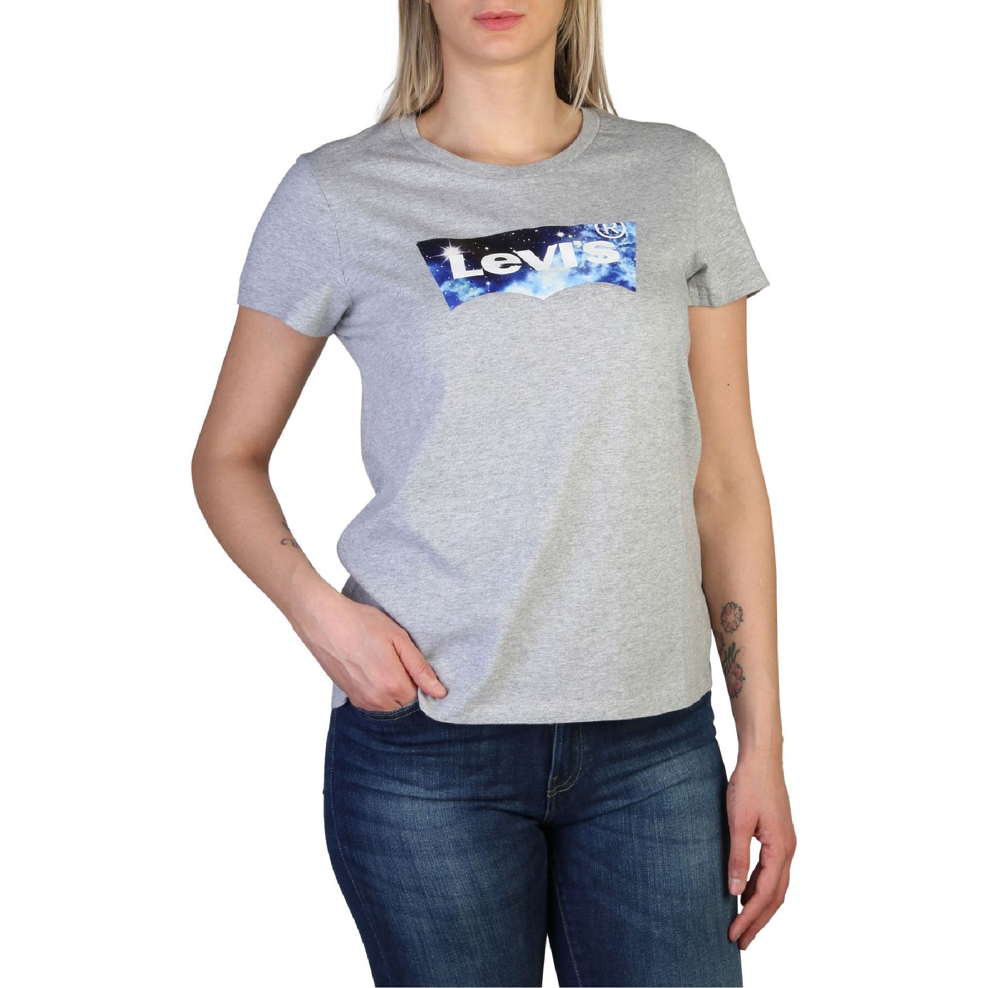 

Футболка женская Levi's 17369-2023 серая M, Серый, 17369-2023