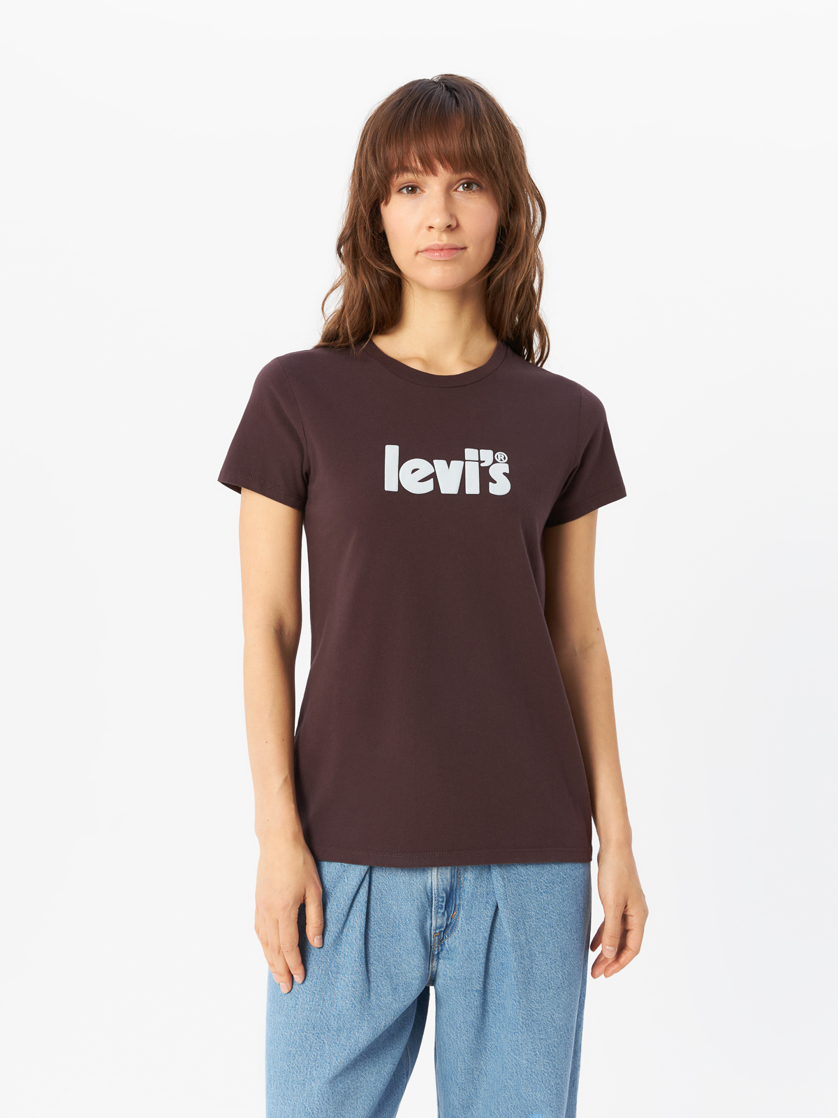 

Футболка женская Levi's 17369-2029 коричневая M, Коричневый, 17369-2029