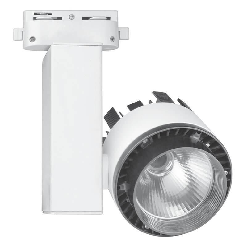 фото Трековый светодиодный светильник volpe 4500k ulb-q250 20w/nw/a white 10961