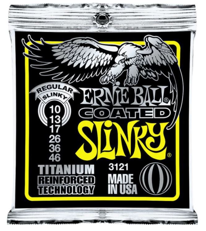 фото Струны для электрогитары ernie ball 3121