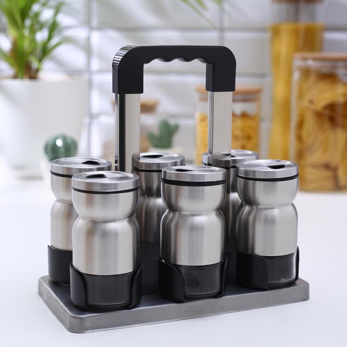 

Набор для специй «Сияние», 22,5×12×23 см, 6 шт