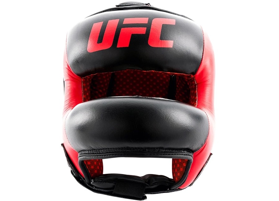 UFC Шлем боксерский с бампером UFC RD/BK размер S