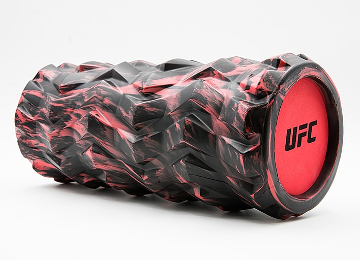 Ролик для йоги и пилатеса UFC UHA 33x14 см, Красно-черный