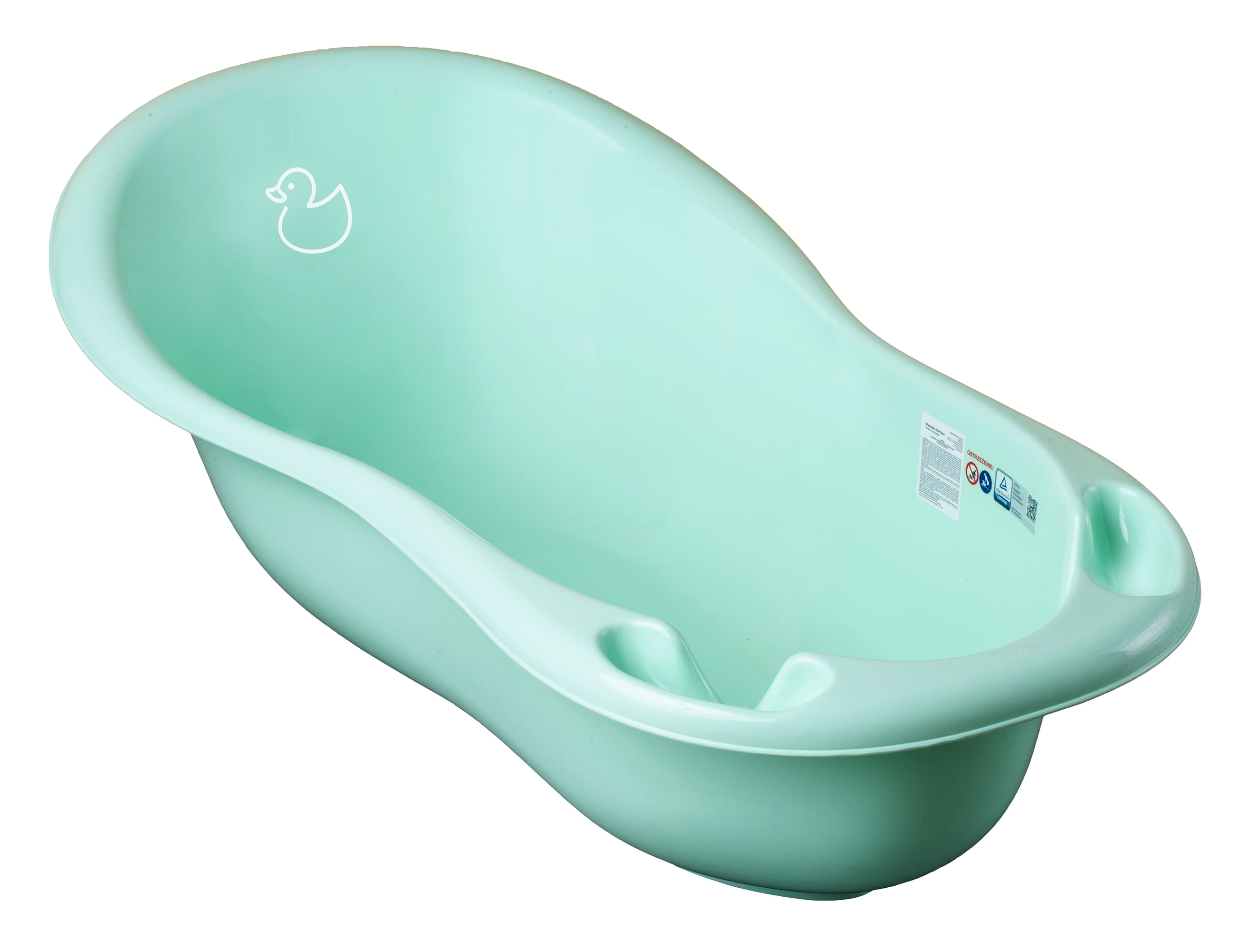 

Ванна детская Tega Уточка со сливом 102 см light green
