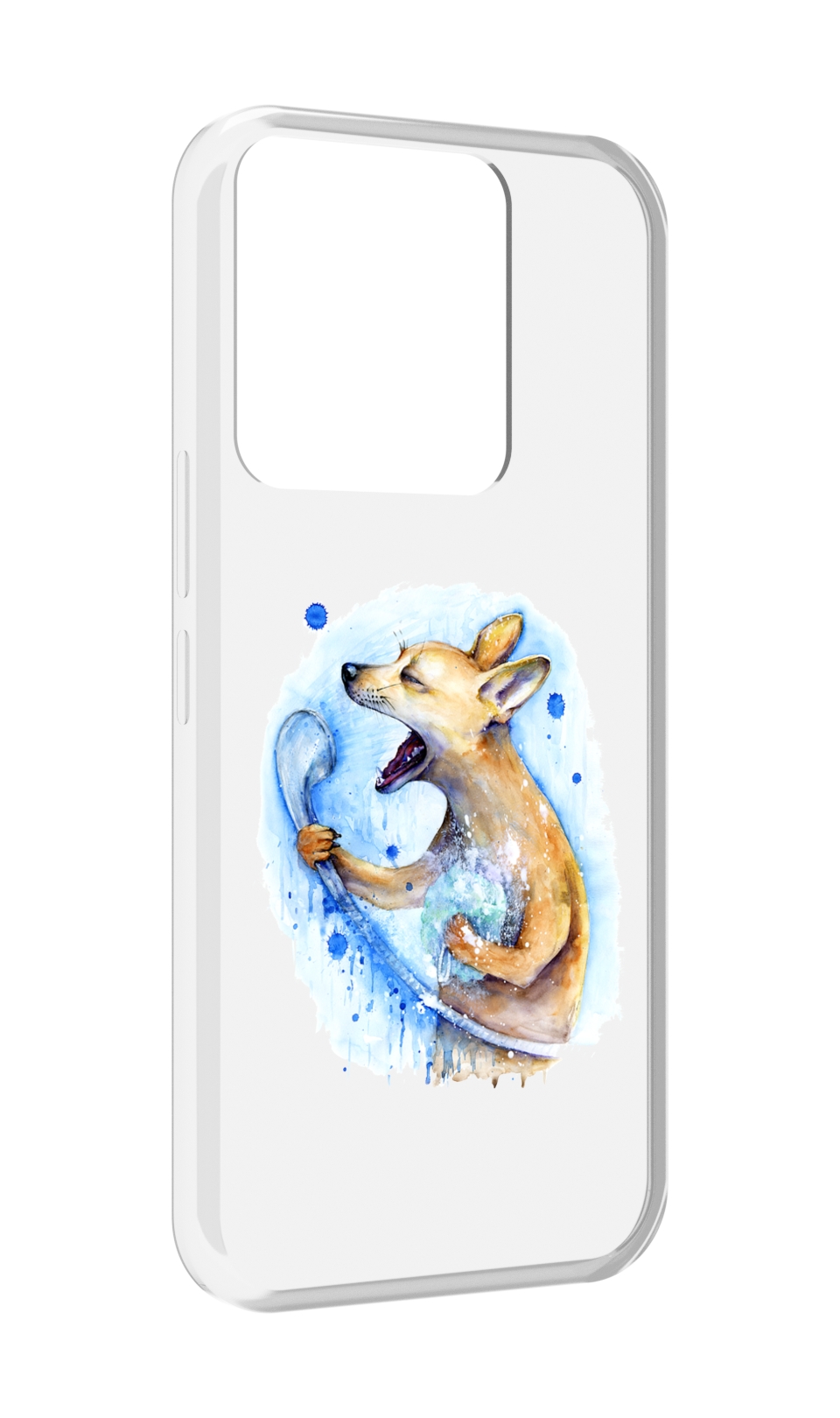 

Чехол MyPads пение в душе для Tecno Spark Go 2022 / Tecno Spark 8C, Прозрачный, Tocco