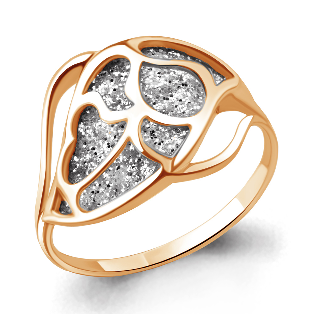 

Кольцо из серебра с винилом р. 23 Aquamarine 54288_925_з, 54288_925_з